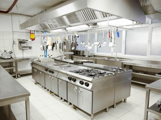 Commercial Stainless Steel Kitchen